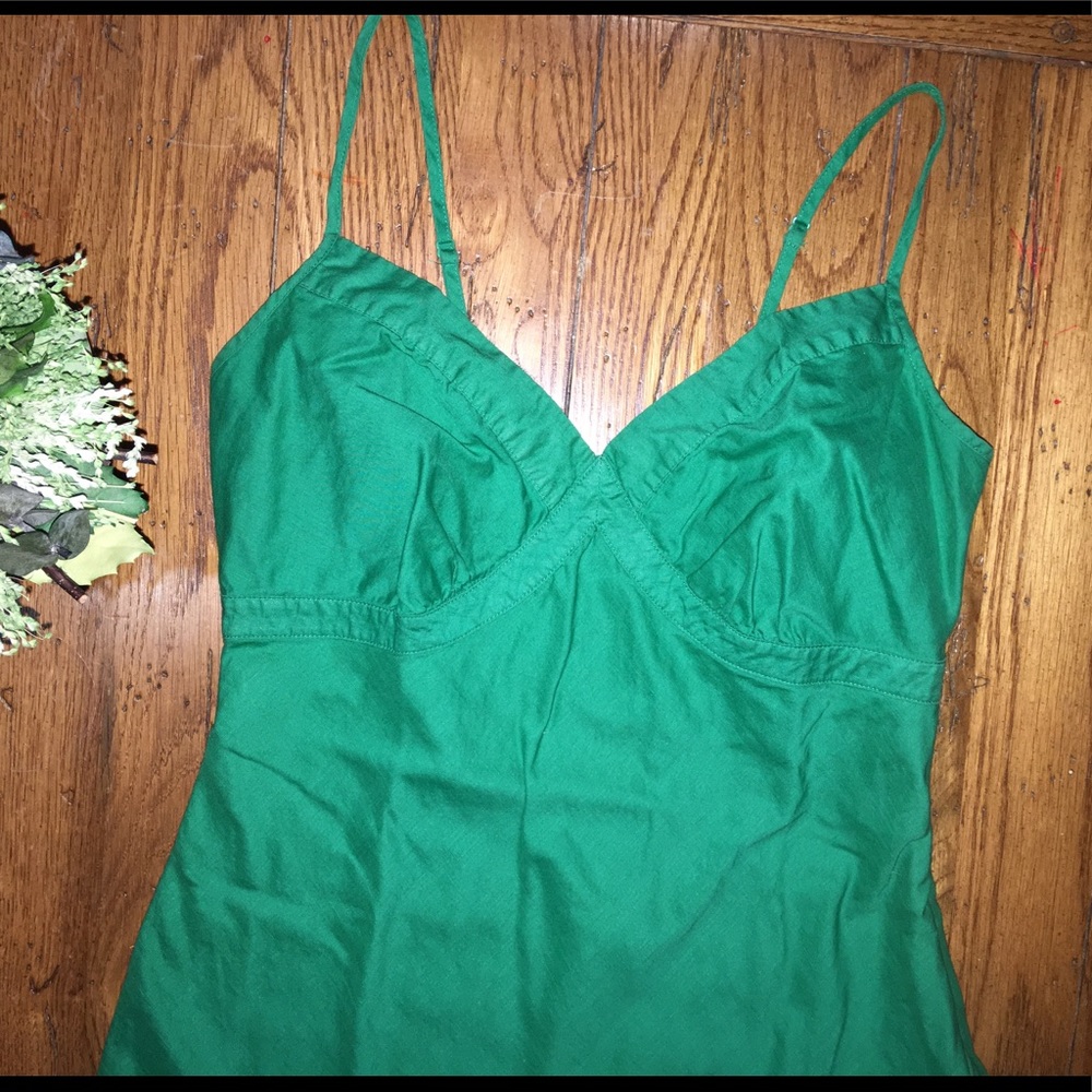 🌸Gap midi green summer dress